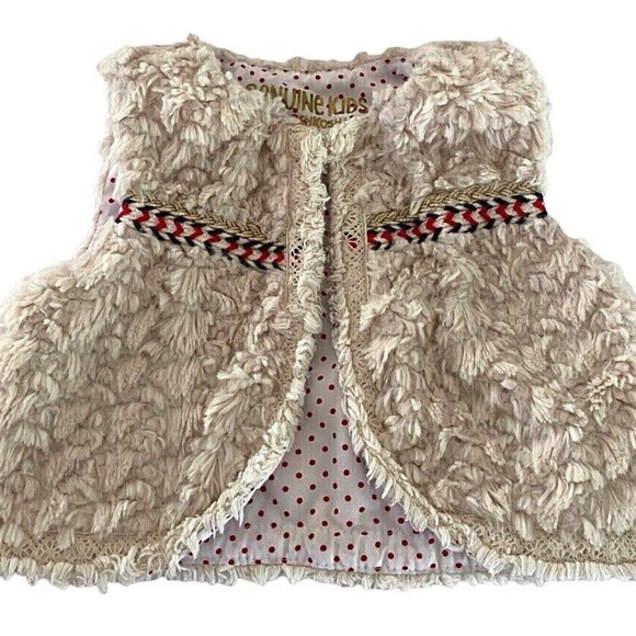 Lot (3) Cynthia Rowley Oshkosh Vest Jacket Girls 12/ 12-18 Months Fleece - Picture 2 of 8